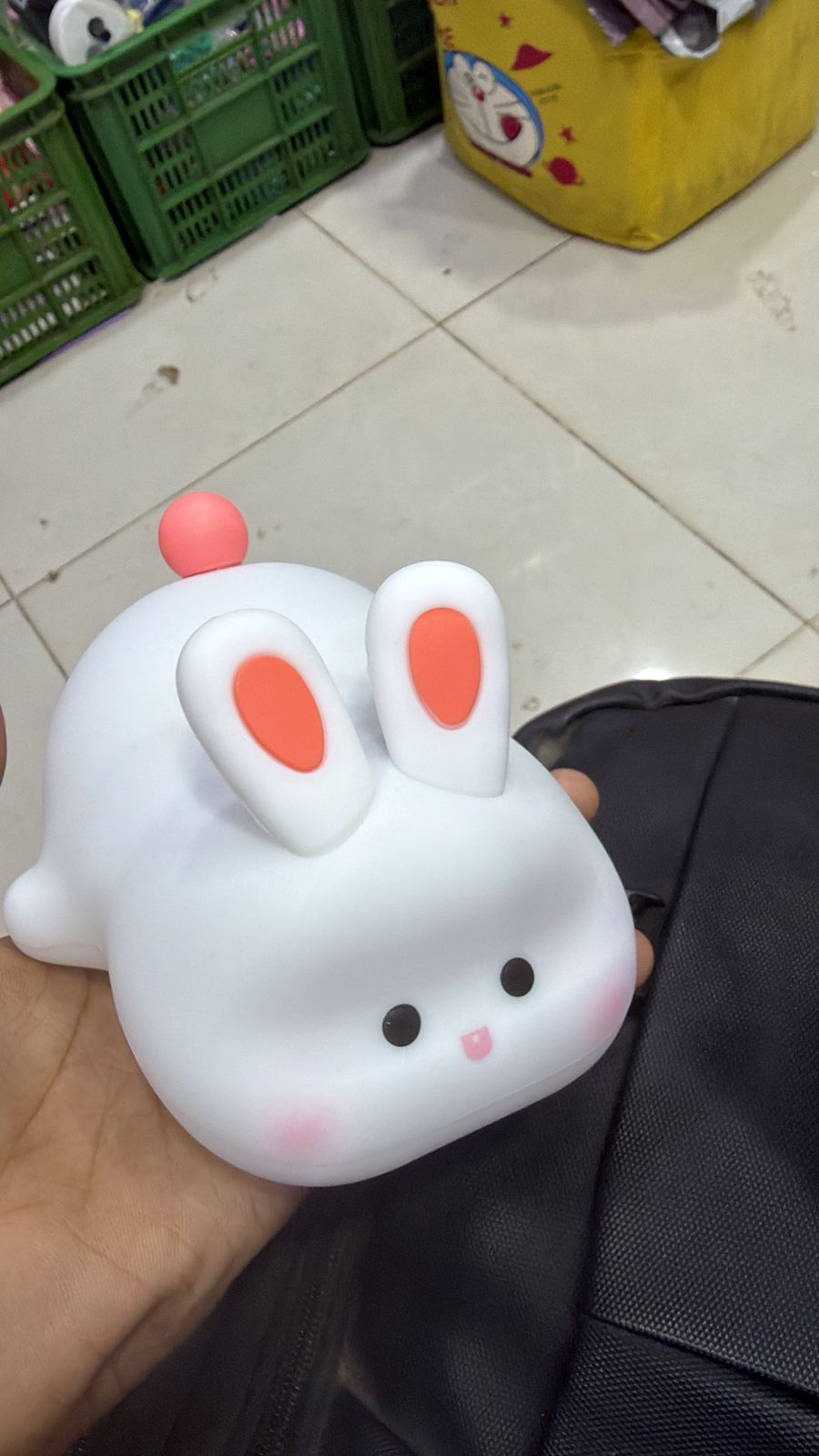 Cute Rabbit Silicone Night Lamp