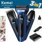 Kemei 3-in-1 Professional Grooming Trimmer