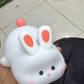 Cute Rabbit Silicone Night Lamp