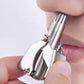 Mini Portable Stainless Steel Nose Hair Trimmer – Manual Safe Grooming Tool for Men & Women
