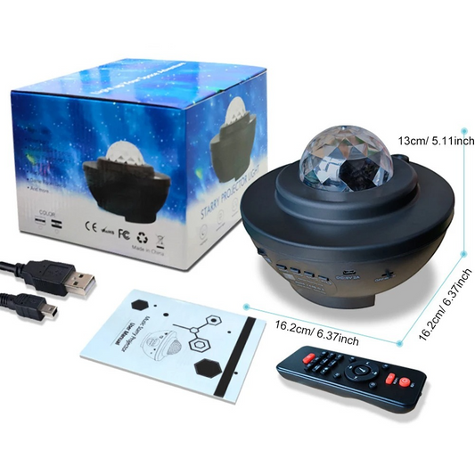 Ocean Wave Starry Projector Lamp